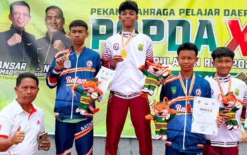 Ketua Pelti Tanjungpinang Rantha Fauzi Sembiring menegaskan komitmen pembinaan atlet tenis.