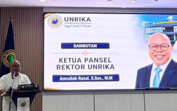 Tiga kandidat resmi bersaing dalam pemilihan Rektor Universitas Riau Kepulauan.